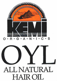 KEMI O·R·G·A·N·I·C·S OYL ALL NATURAL HAIR OIL