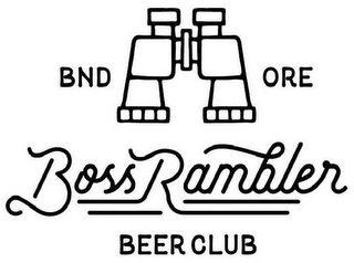 BND ORE BOSS RAMBLER BEER CLUB