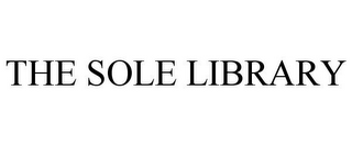 THE SOLE LIBRARY