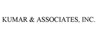 KUMAR & ASSOCIATES, INC.