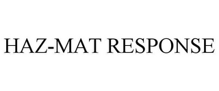 HAZ-MAT RESPONSE