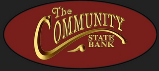 THE COMMUNITY STATE BANK