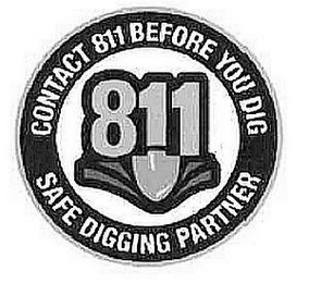 CONTACT 811 BEFORE YOU DIG 811 SAFE DIGGING PARTNER