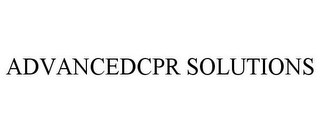 ADVANCEDCPR SOLUTIONS