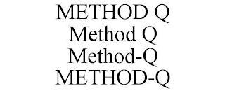 METHOD Q METHOD Q METHOD-Q METHOD-Q