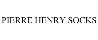 PIERRE HENRY SOCKS