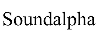 SOUNDALPHA