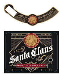 SANTA CLAUS SIDRA GASIFICADA ROSADA TRADICIÓN EN SIDRA