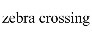 ZEBRA CROSSING