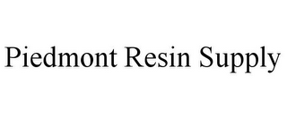 PIEDMONT RESIN SUPPLY