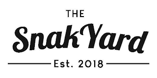 THE SNAK YARD EST. 2018