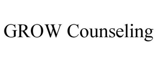 GROW COUNSELING