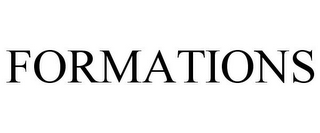 FORMATIONS