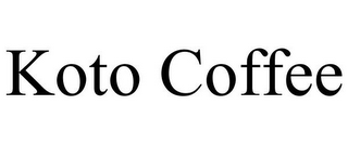 KOTO COFFEE