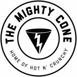 THE MIGHTY CONE HOME OF HOT N' CRUNCHY