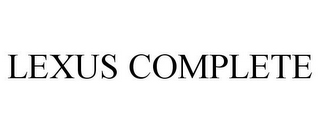 LEXUS COMPLETE