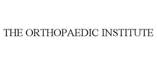 THE ORTHOPAEDIC INSTITUTE