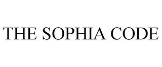 THE SOPHIA CODE