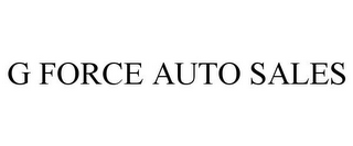 G FORCE AUTO SALES