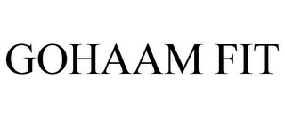 GOHAAM FIT