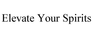ELEVATE YOUR SPIRITS