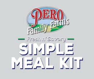 PERO FAMILY FARMS FRESH N' SAVORY SIMPLE MEAL KIT