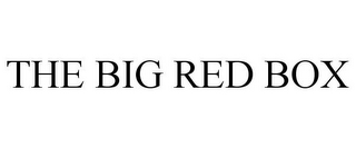 THE BIG RED BOX