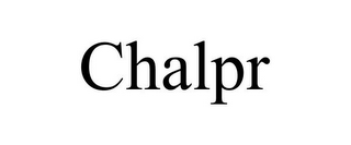 CHALPR