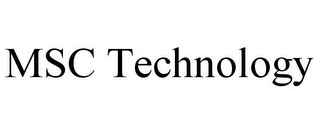 MSC TECHNOLOGY