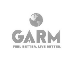 GARM FEEL BETTER. LIVE BETTER.