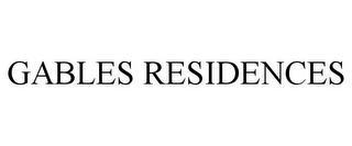 GABLES RESIDENCES