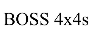 BOSS 4X4S