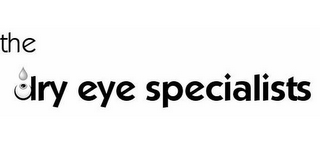 THE DRY EYE SPECIALISTS