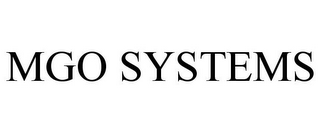 MGO SYSTEMS