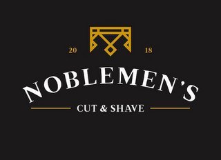 20 18 NOBLEMEN'S CUT & SHAVE