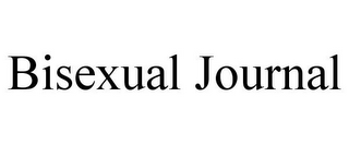 BISEXUAL JOURNAL