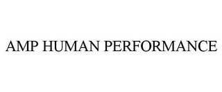 AMP HUMAN PERFORMANCE