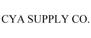 CYA SUPPLY CO.