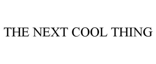 THE NEXT COOL THING