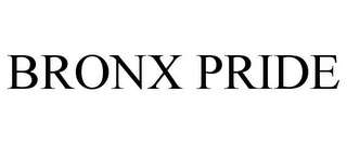 BRONX PRIDE