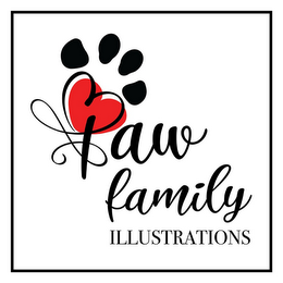 PAW FAMILY ILLUSTRATIONS