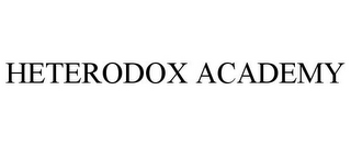 HETERODOX ACADEMY