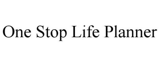 ONE STOP LIFE PLANNER