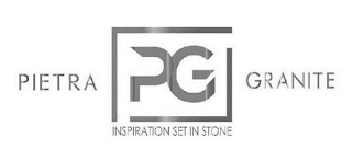 PIETRA PG GRANITE INSPIRATION SET IN STONE