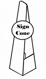 SIGN CONE