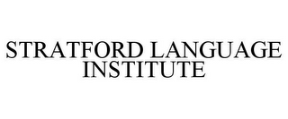 STRATFORD LANGUAGE INSTITUTE