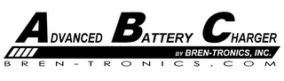 ADVANCED BATTERY CHARGER BY BREN-TRONICS, INC. BREN-TRONICS.COM