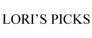 LORI'S PICKS