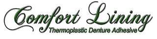 COMFORT LINING THERMOPLASTIC DENTURE ADHESIVE