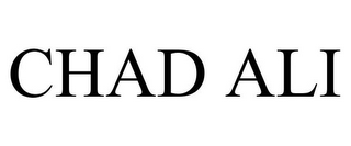 CHAD ALI